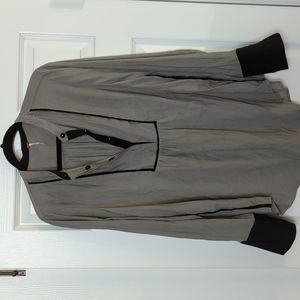 Free People L mini pinstripe top